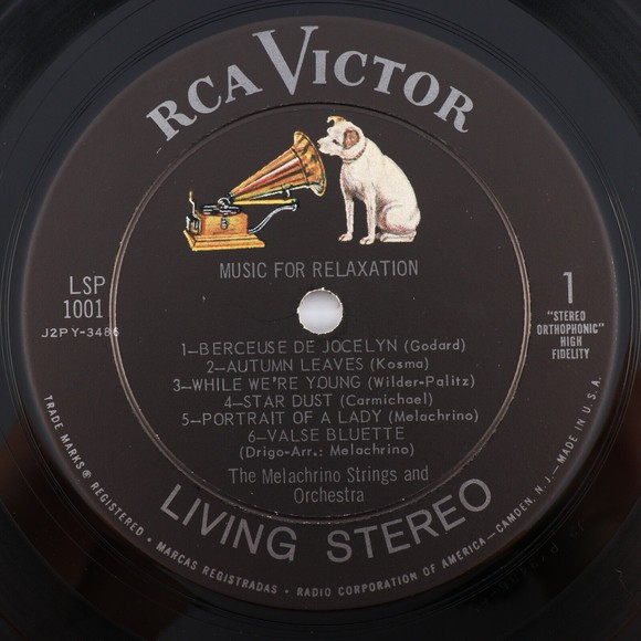The Melachrino Strings Moods In Music For Relaxation 1958 12" LP Record LSP-1001 - Picture 11 of 16